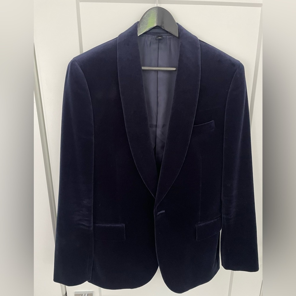 J. Crew Velvet blazer
